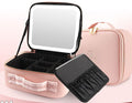 Organizador de maquillaje con espejo LED