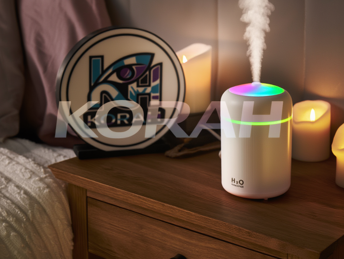 Humidificador USB con Luz LED
