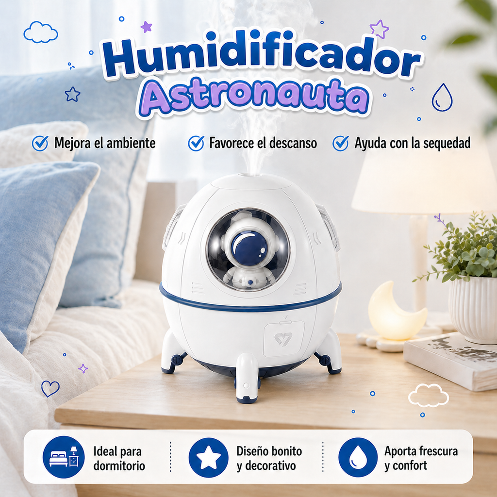 Humidificador Astronauta USB