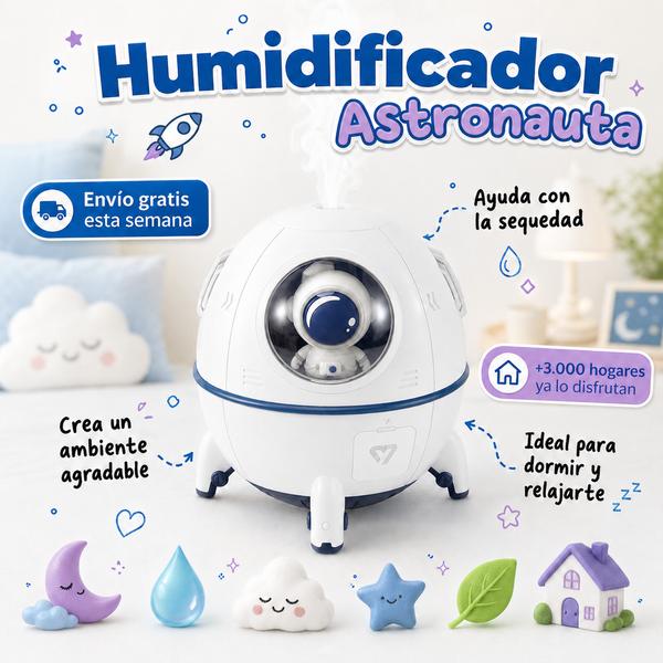 Humidificador Astronauta USB