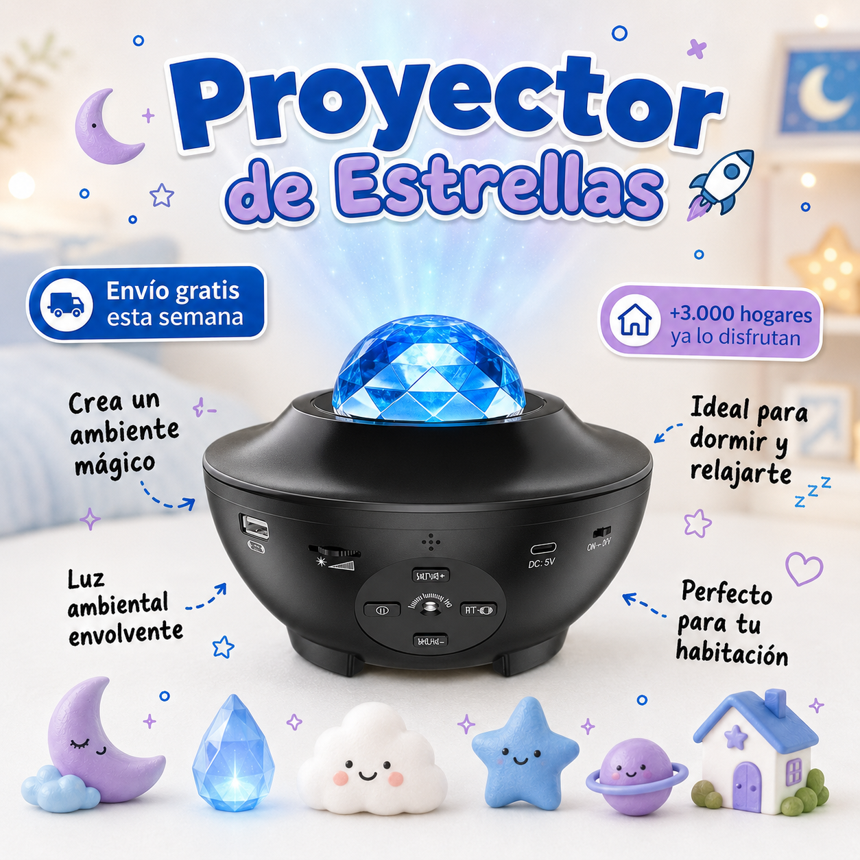 Proyector Luz Ambiental
