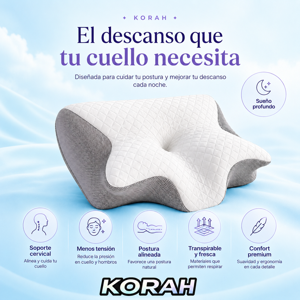 Almohada cervical- Korah™
