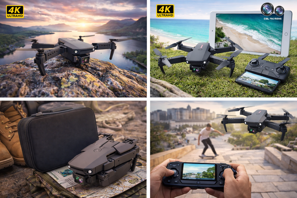 Dron Pro 4K – Estabilidad y Precisión Total