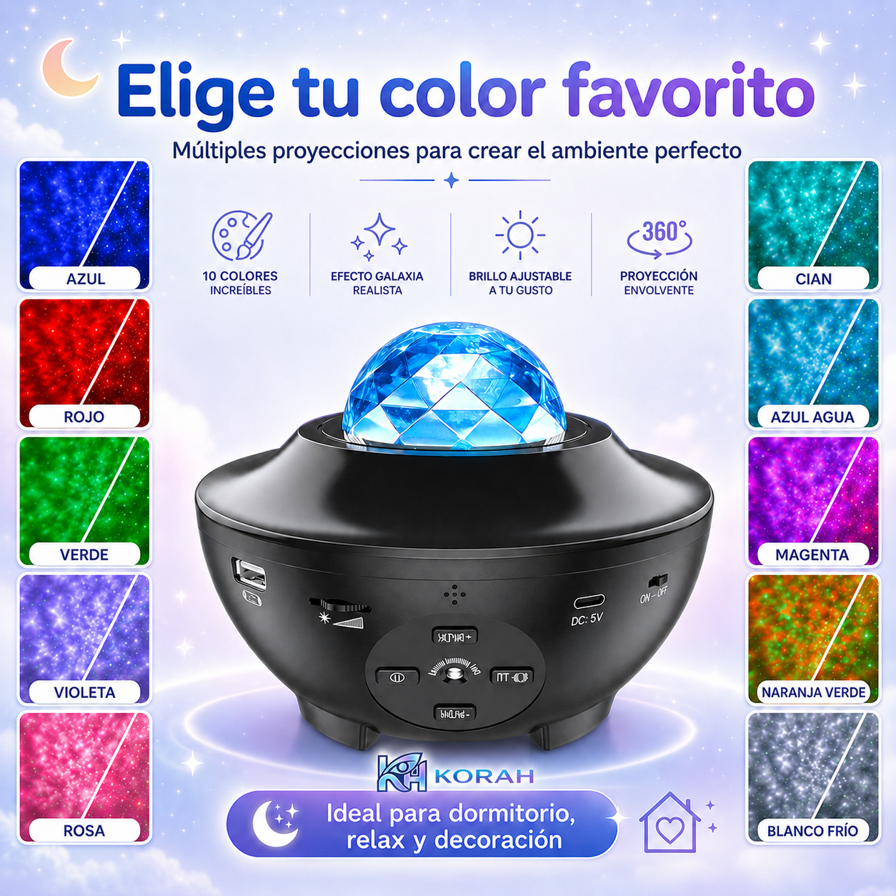 Proyector Luz Ambiental