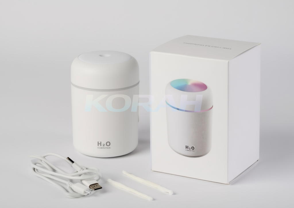 Humidificador USB con Luz LED