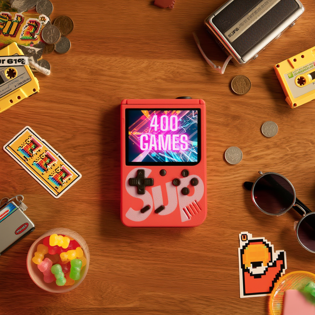 Consola Retro con 400 juegos